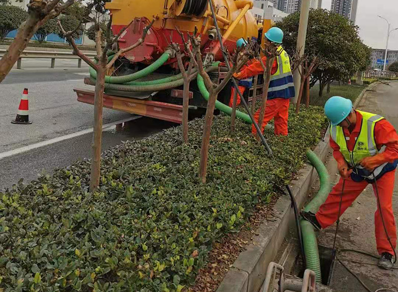 芮城市政管道清淤
